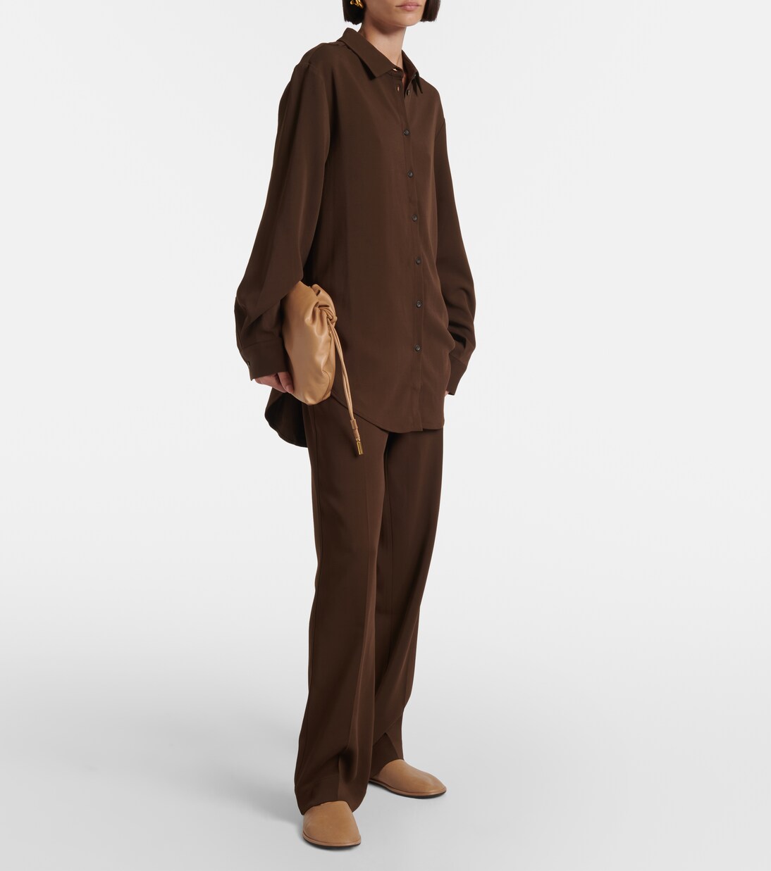Camicia London in crêpe | Asceno