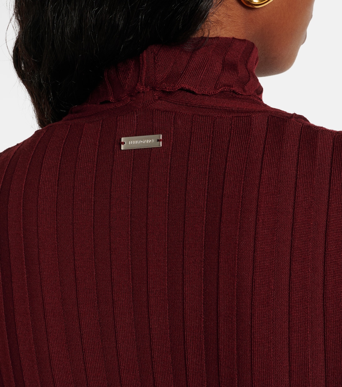 Pull à col roulé en laine | Ferragamo