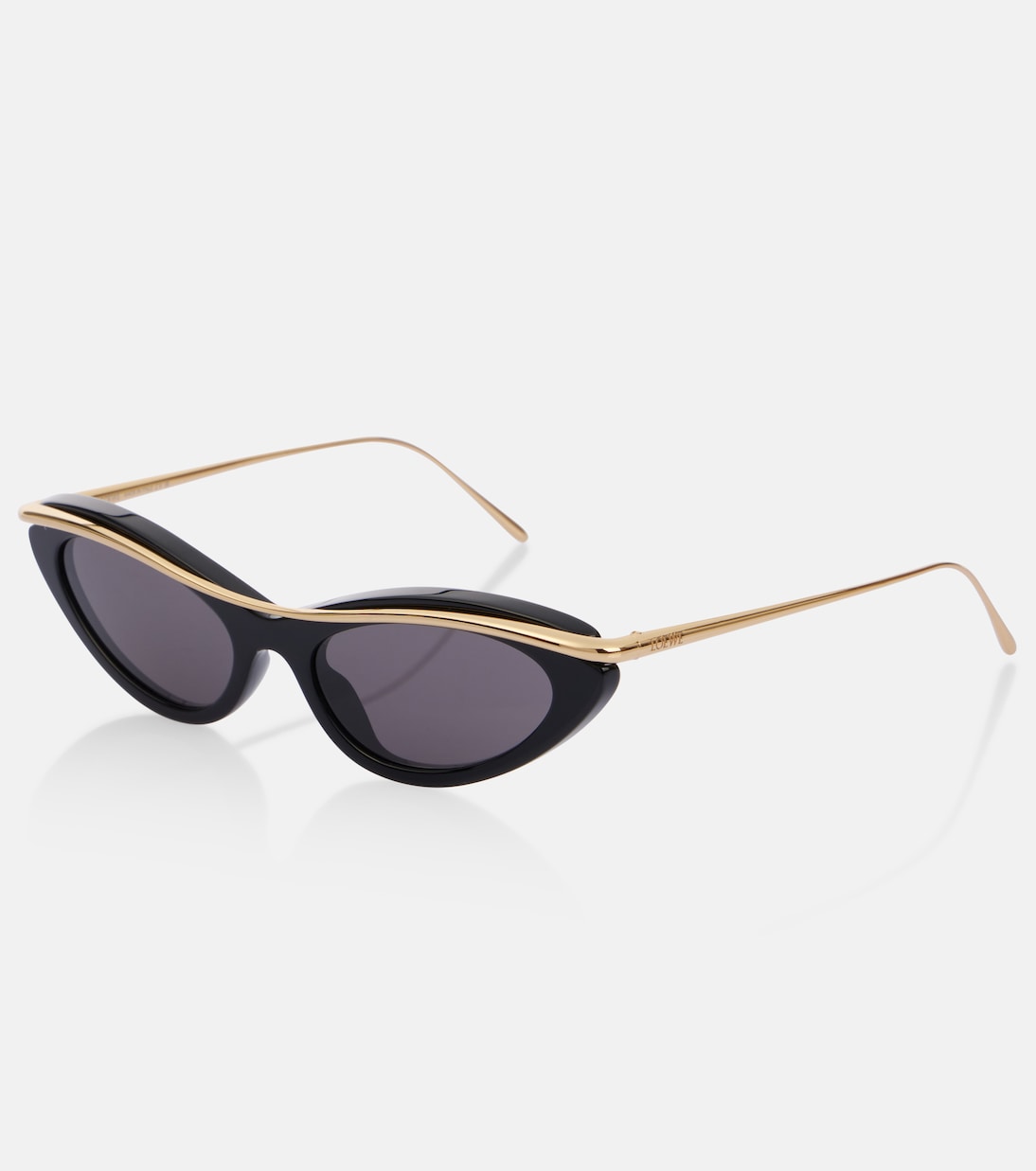 Occhiali da sole LOEWE Whirl con design avvolgente a occhio di gatto per uno stile giovane e audace