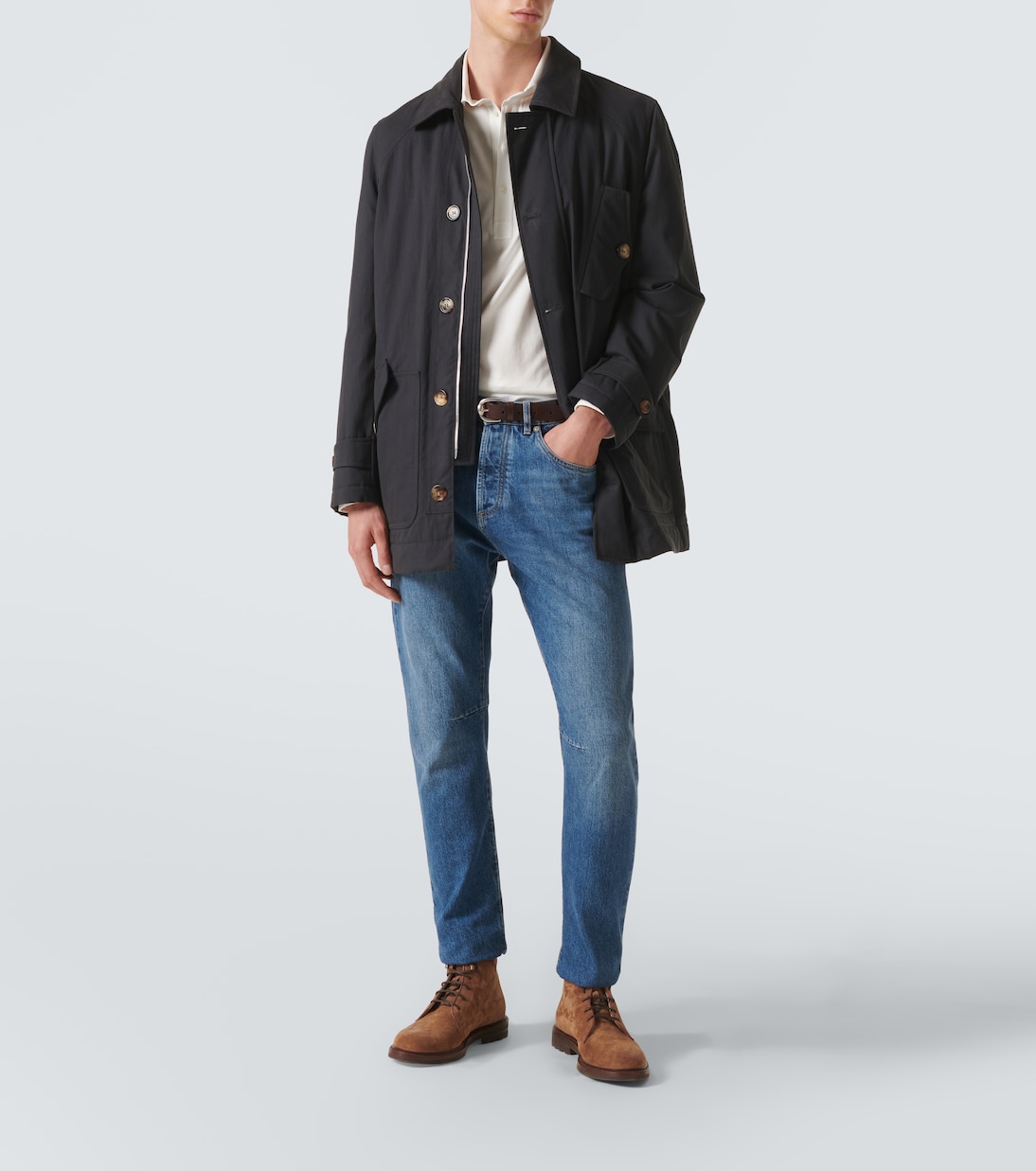 Polo de algodón | Brunello Cucinelli