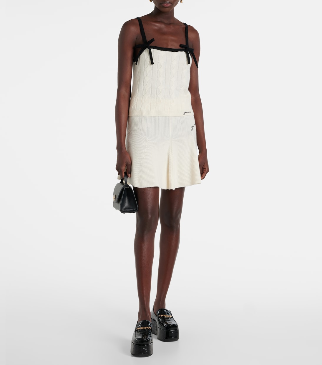 Wool and cashmere top | Ganni