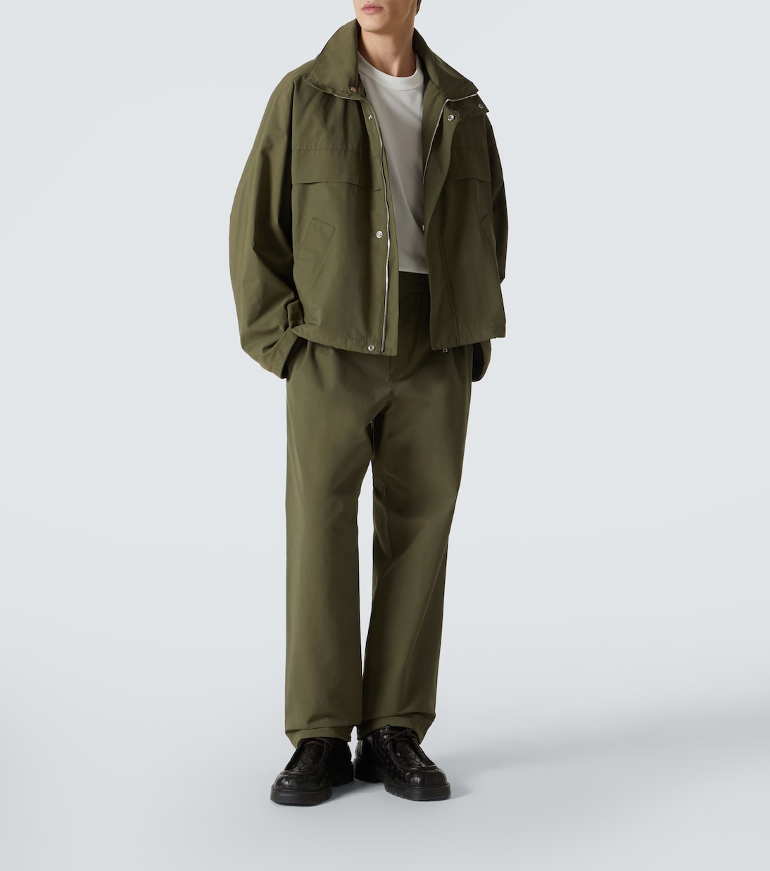 Gerade Hose aus Faille | Bottega Veneta