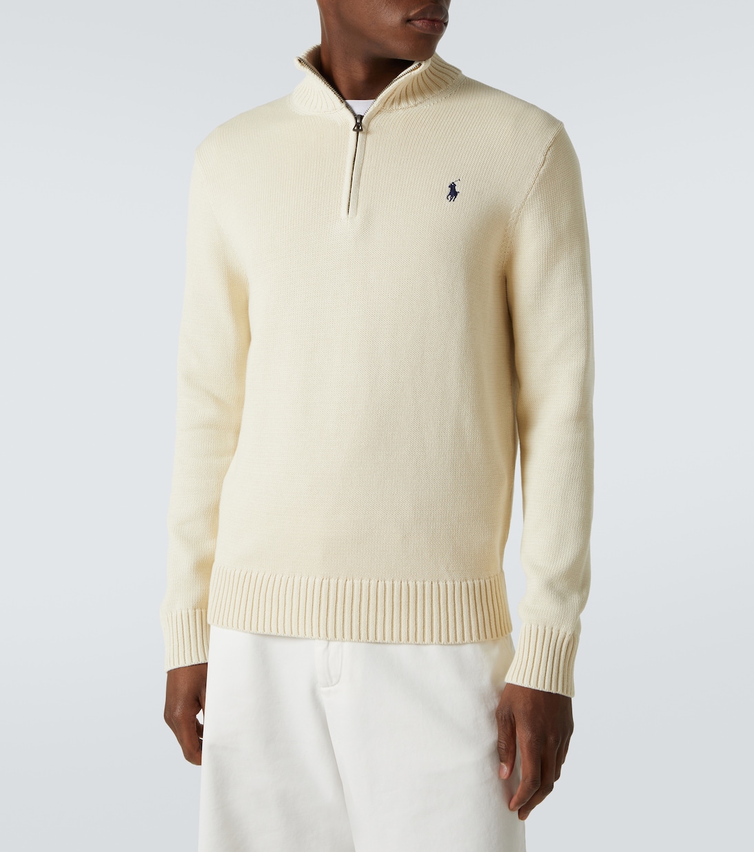 Jersey de algodón con media cremallera | Polo Ralph Lauren