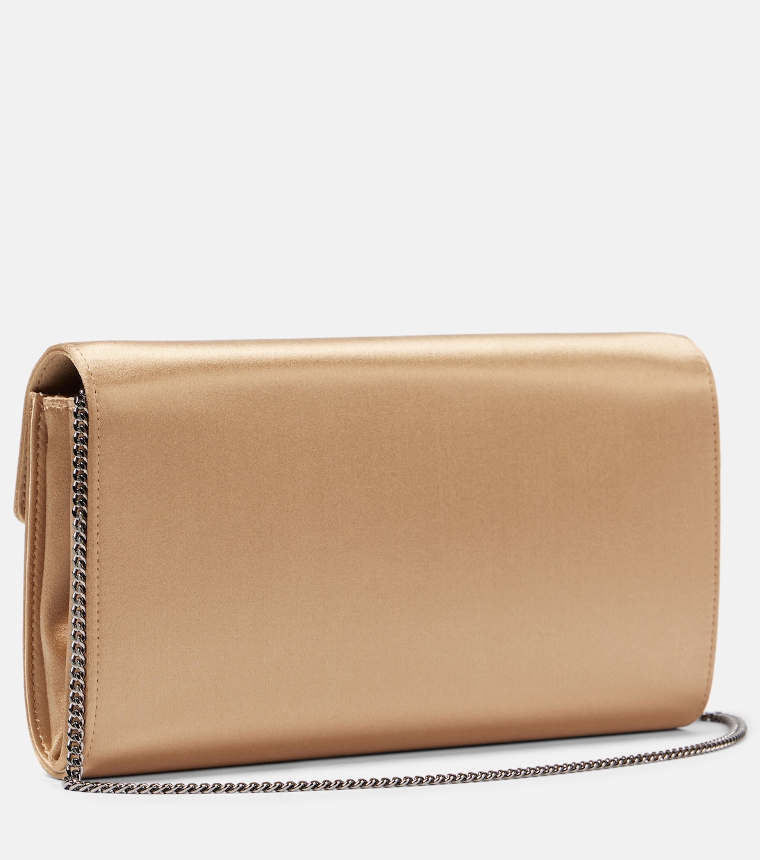 Efflorescence embellished satin clutch | Roger Vivier