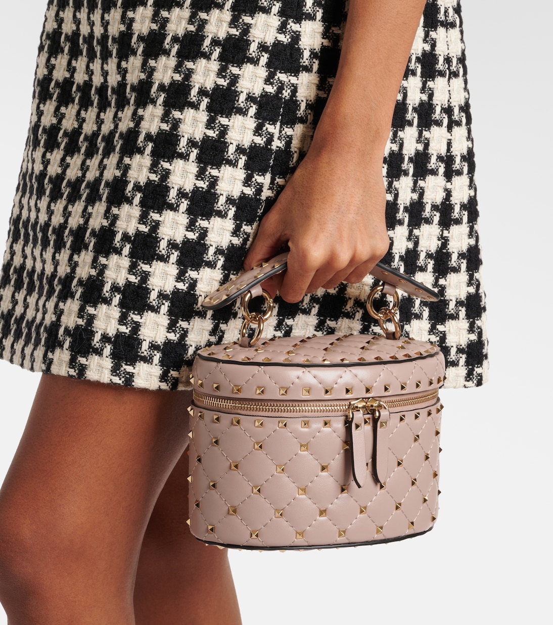 Schultertasche Rockstud Spike Small aus Leder | Valentino Garavani