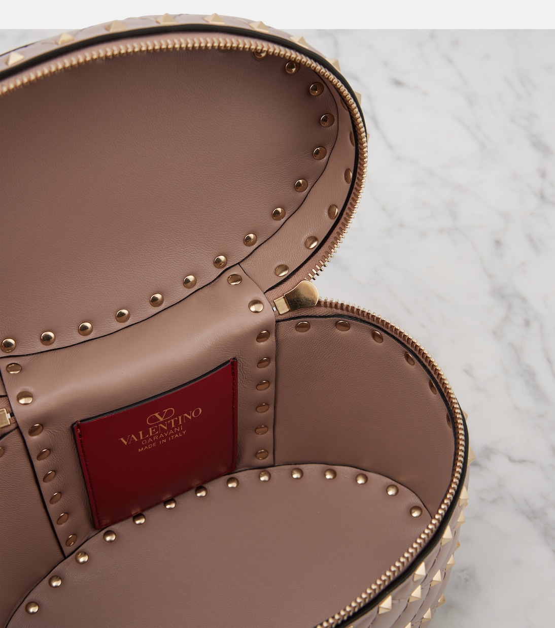 Schultertasche Rockstud Spike Small aus Leder | Valentino Garavani