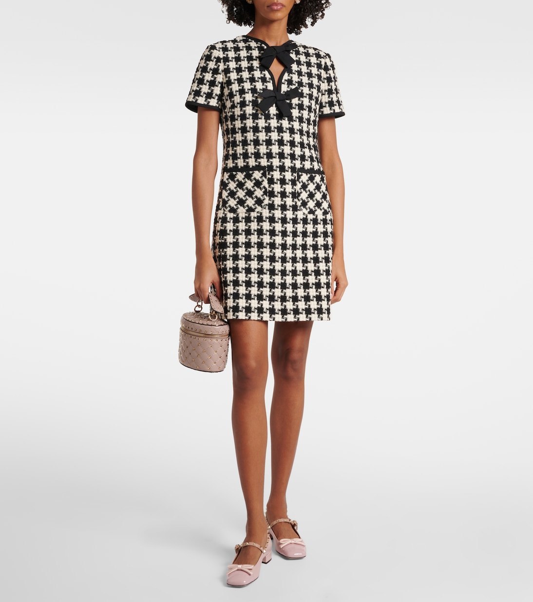 Schultertasche Rockstud Spike Small aus Leder | Valentino Garavani