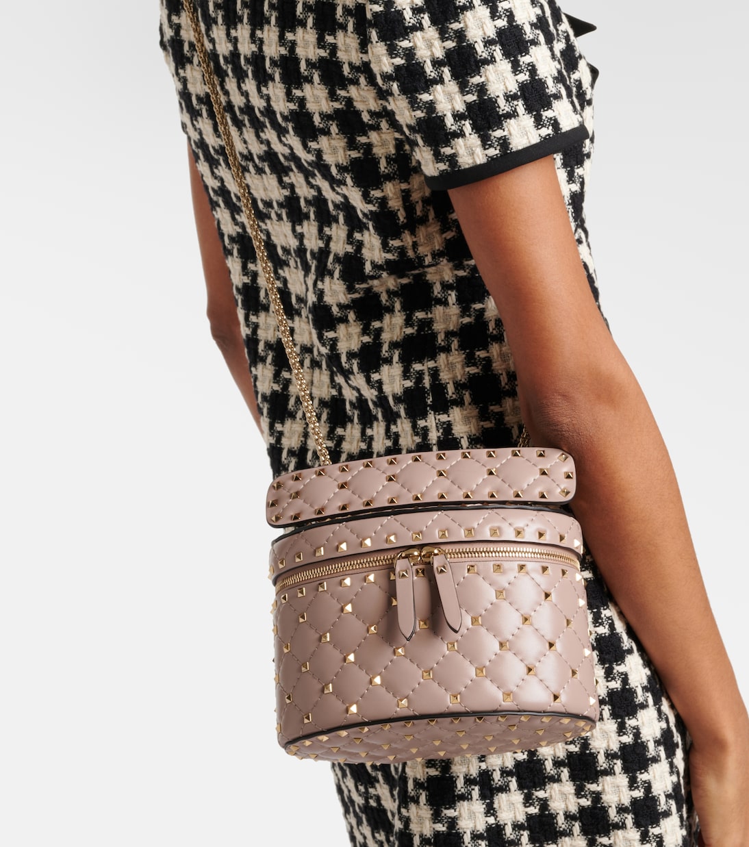 Schultertasche Rockstud Spike Small aus Leder | Valentino Garavani