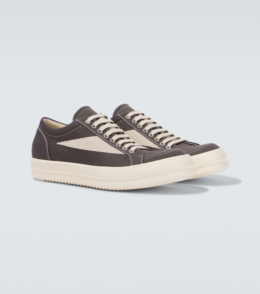 Sneakers Vintage in denim con suede | DRKSHDW by Rick Owens