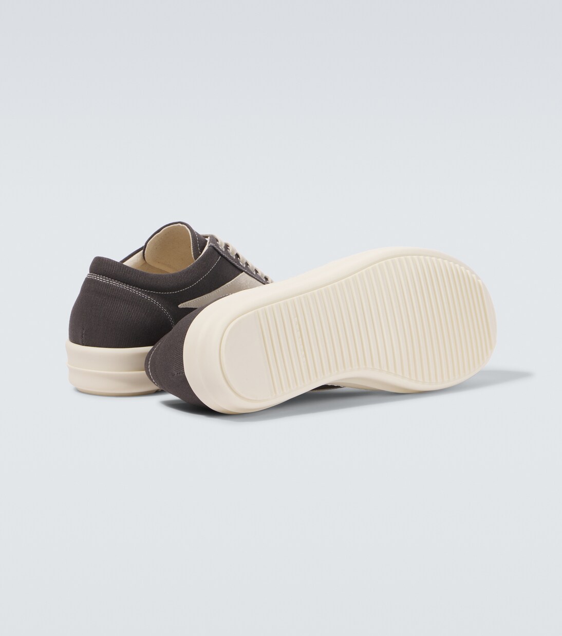 Sneakers Vintage in denim con suede | DRKSHDW by Rick Owens