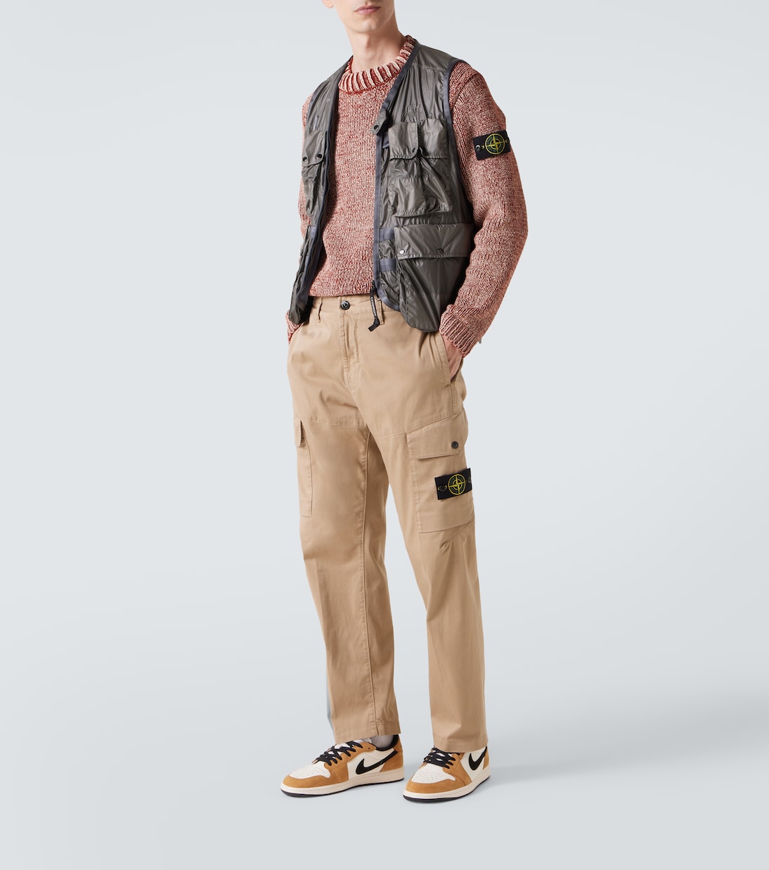 Sneakers Air Jordan 1 mit Leder | Nike
