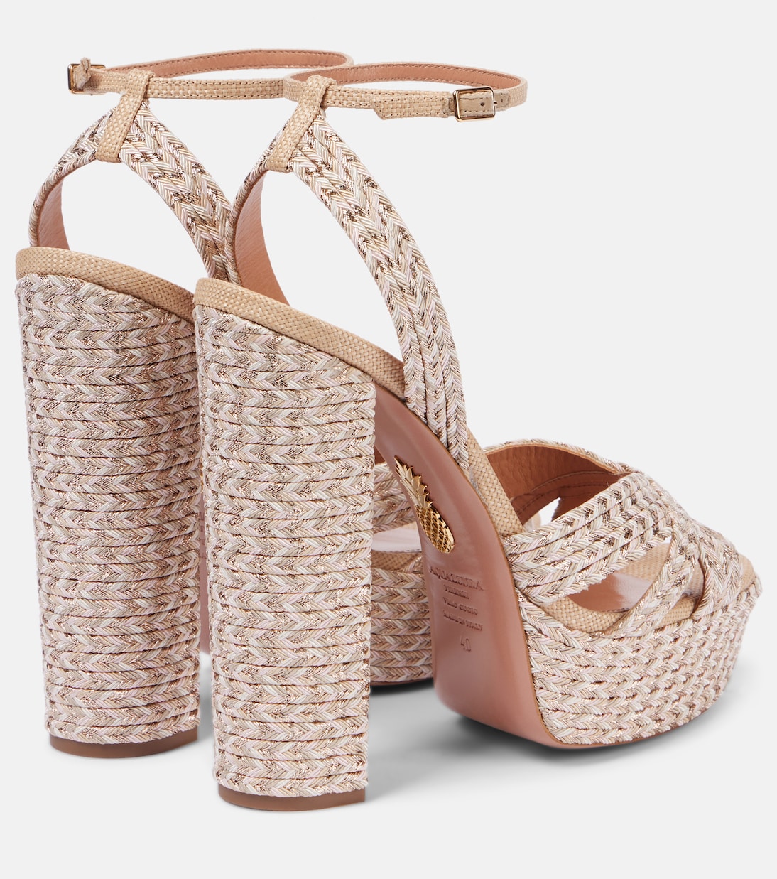 Sundance Plateau 140 platform sandals | Aquazzura