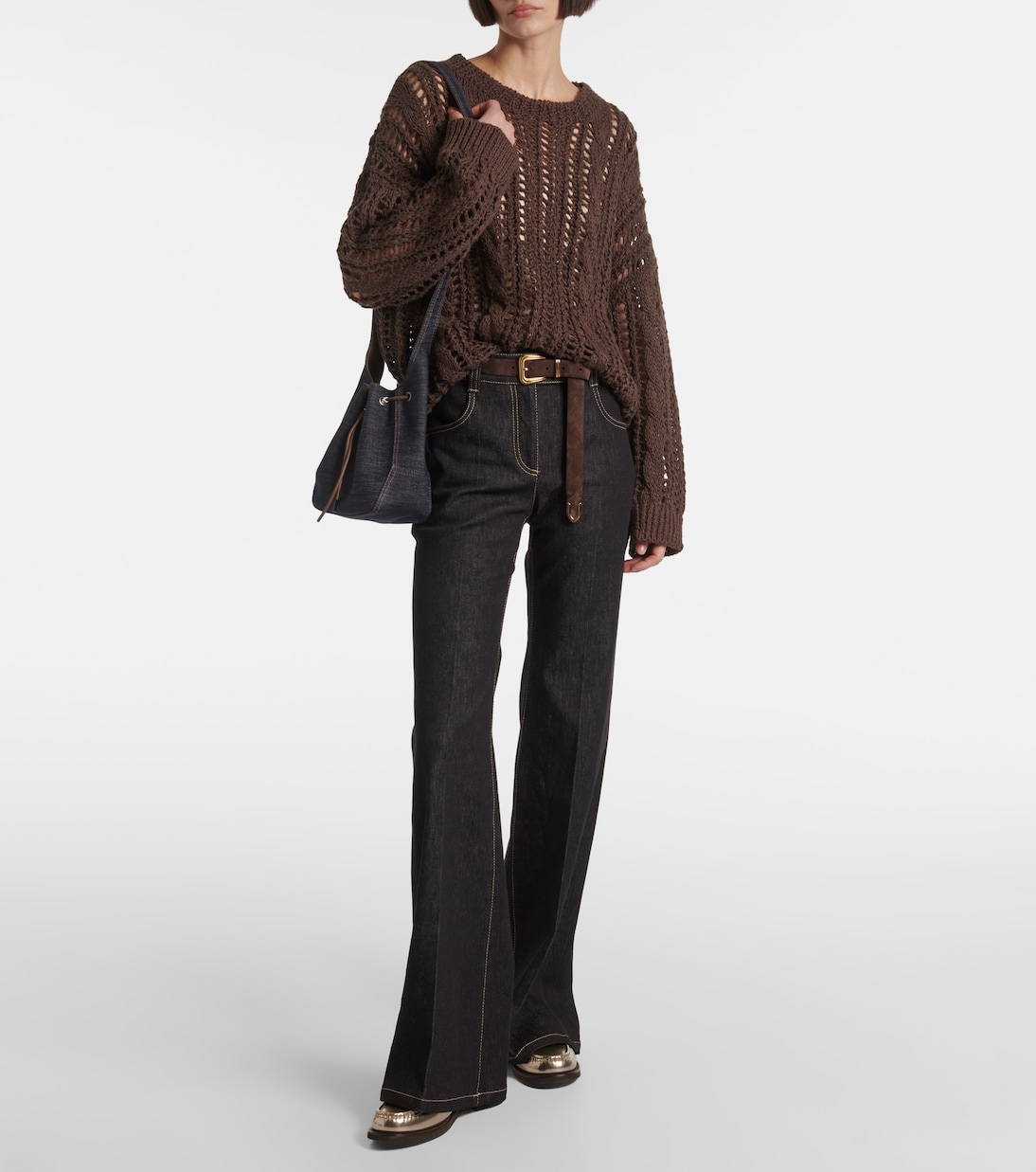 Mid-Rise Bootcut Jeans | Brunello Cucinelli