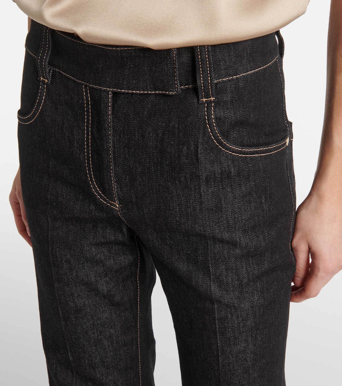 Mid-Rise Bootcut Jeans | Brunello Cucinelli