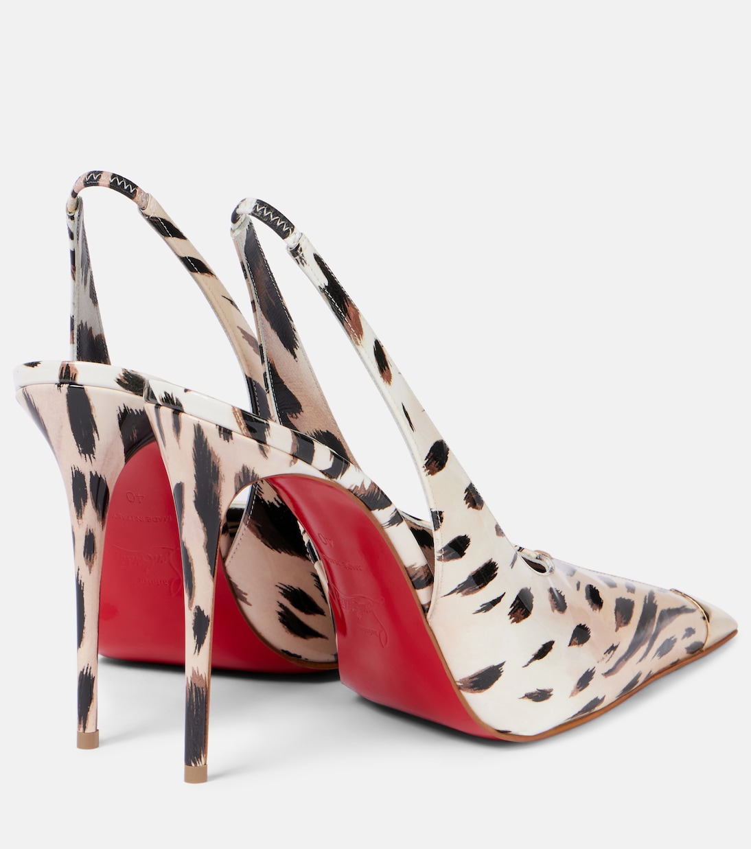 Pumps slingback Katissima in vernice | Christian Louboutin