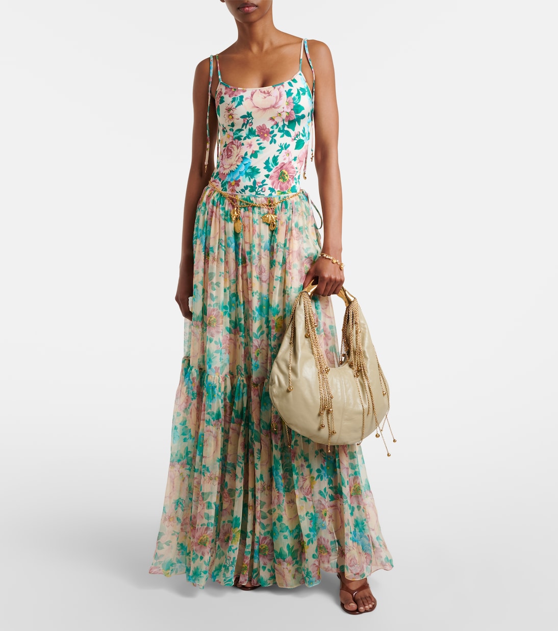 Borsa a spalla Twisted Shell in pelle | Chloé