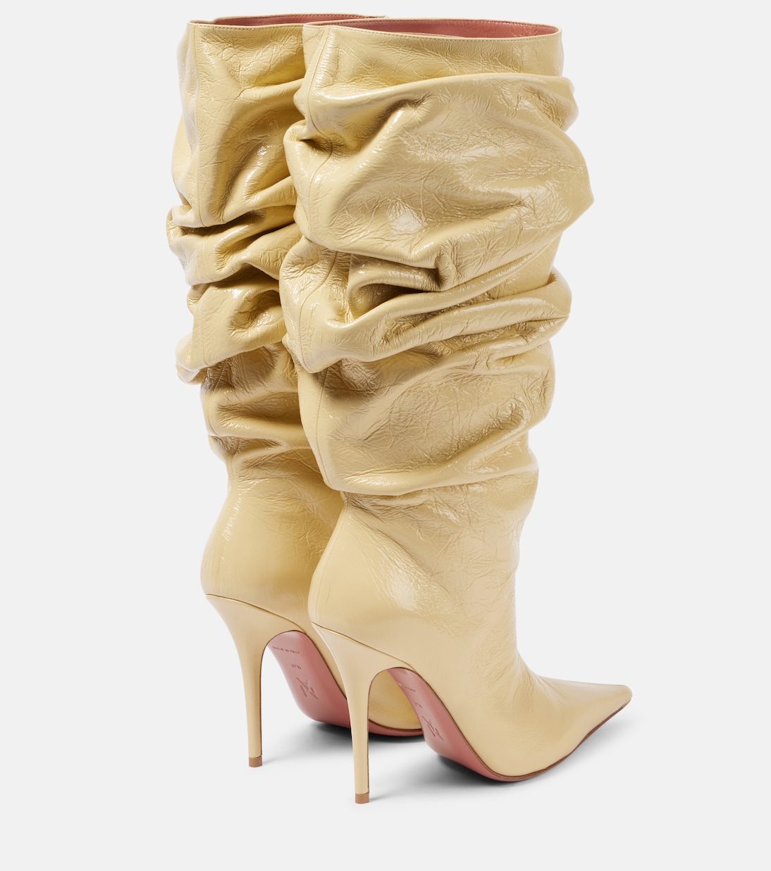 Stivali over-the-knee in pelle Anok 105 di AMINA MUADDI per uno stile giovane e audace