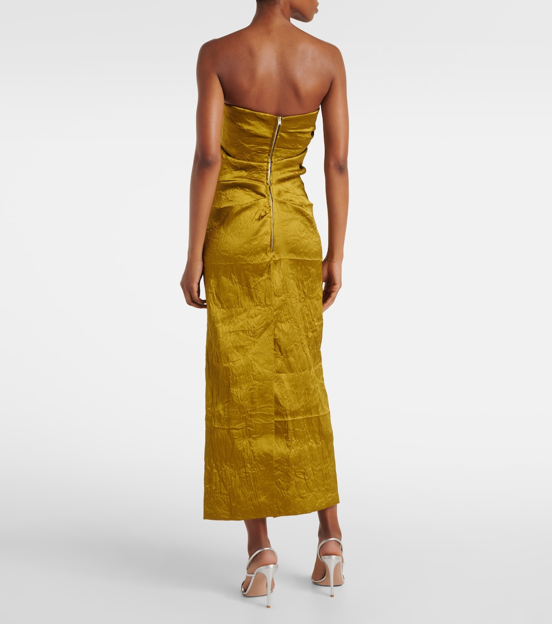 Robe midi Kezia en lamé | Tove