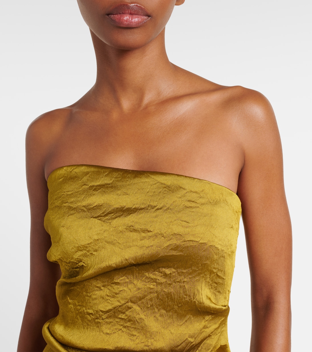 Robe midi Kezia en lamé | Tove