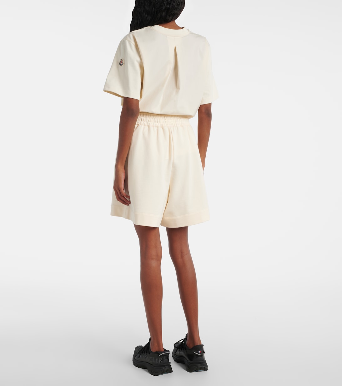 Shorts de jersey de algodón | Moncler