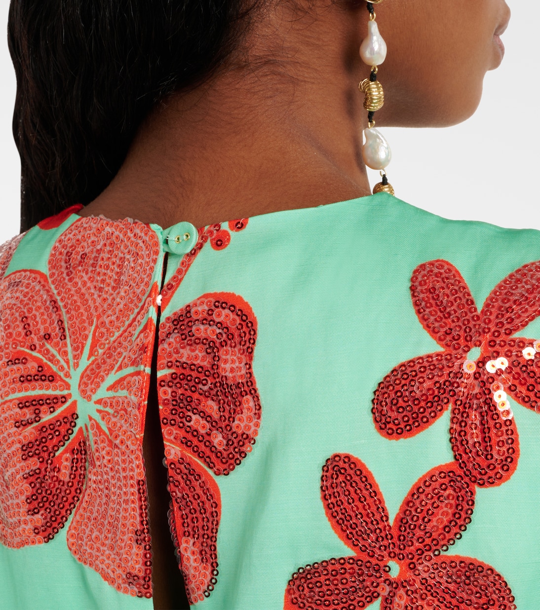 Abito corto Sizzle con paillettes | Alémais