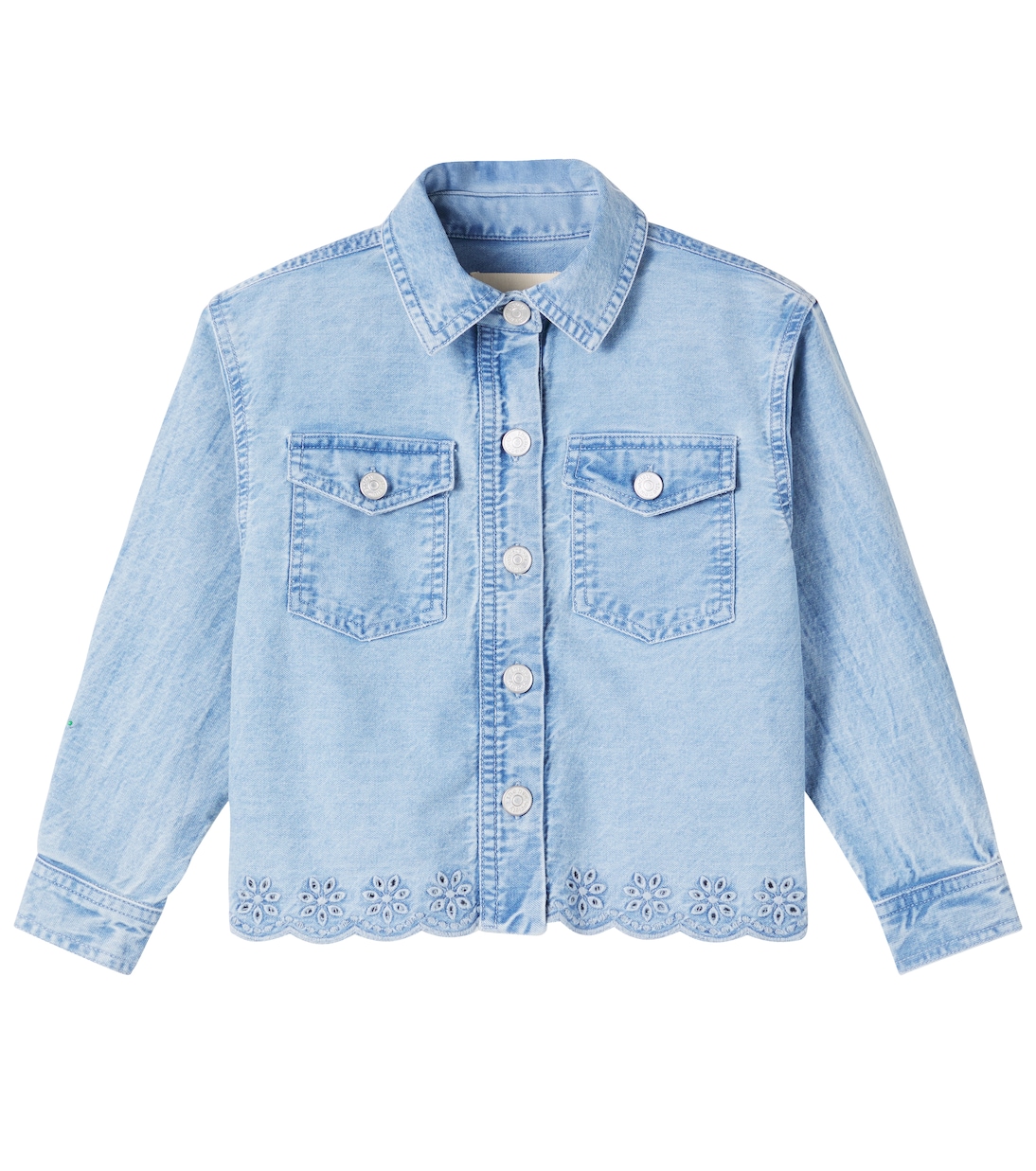 Veste Niobe brodée en jean | The New Society