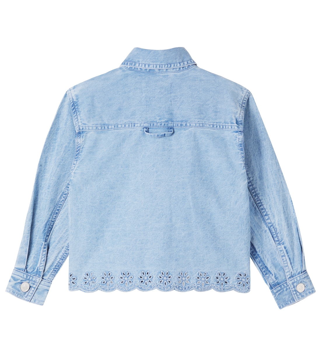 Veste Niobe brodée en jean | The New Society