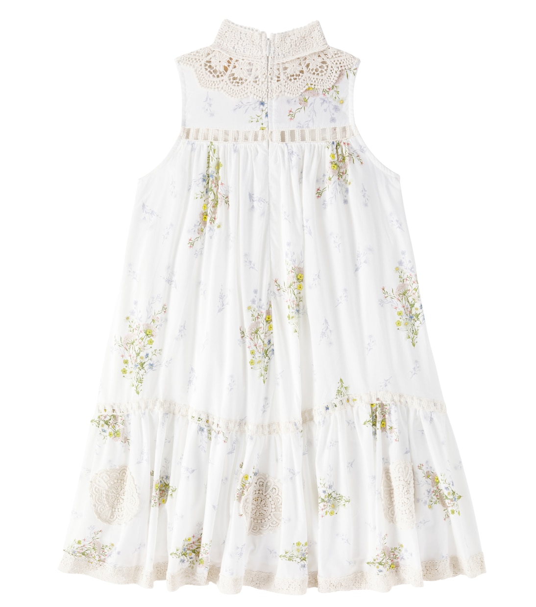 Kleid Doly aus Baumwoll-Voile mit Spitze | Petite Amalie  