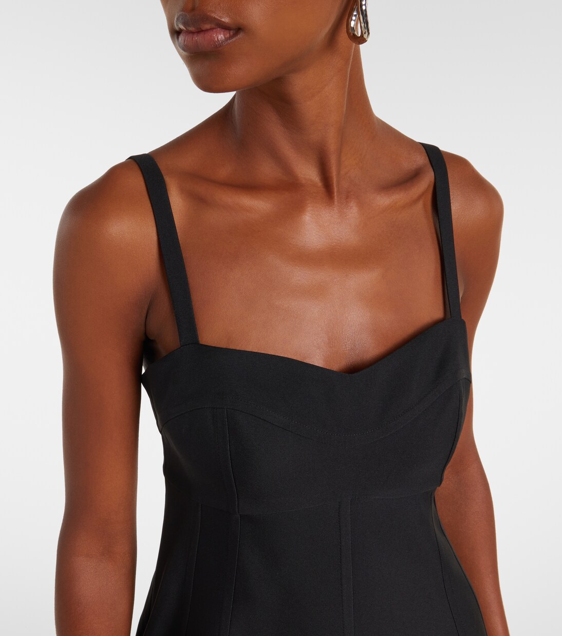 Gabardine midi dress | Jil Sander