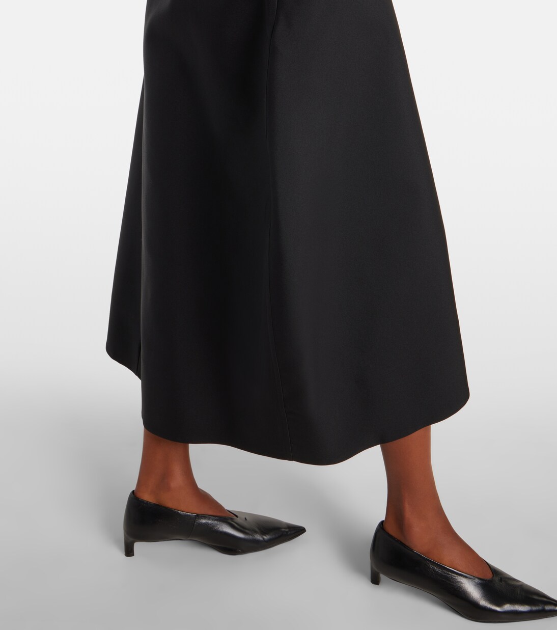 Gabardine midi dress | Jil Sander