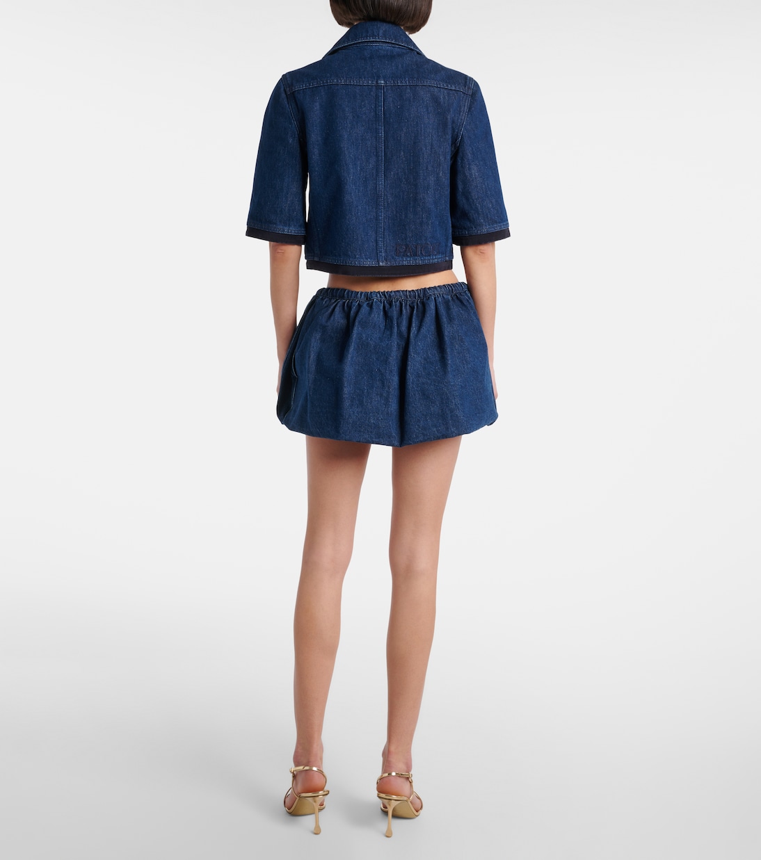 Veste raccourcie en coton | Patou
