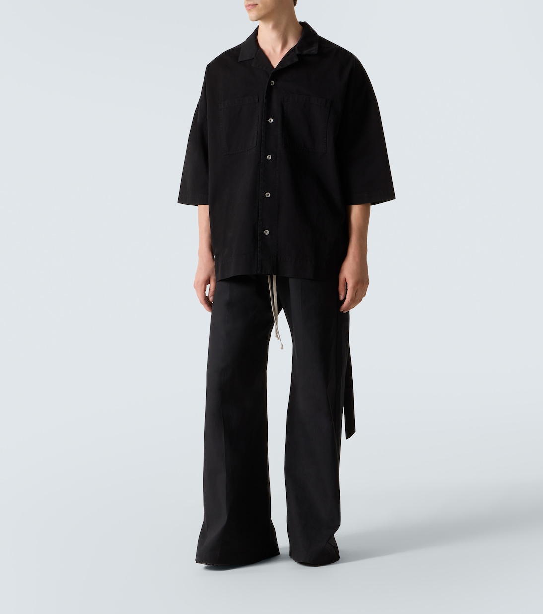 Magnum Tommy oversized cotton twill shirt | Rick Owens