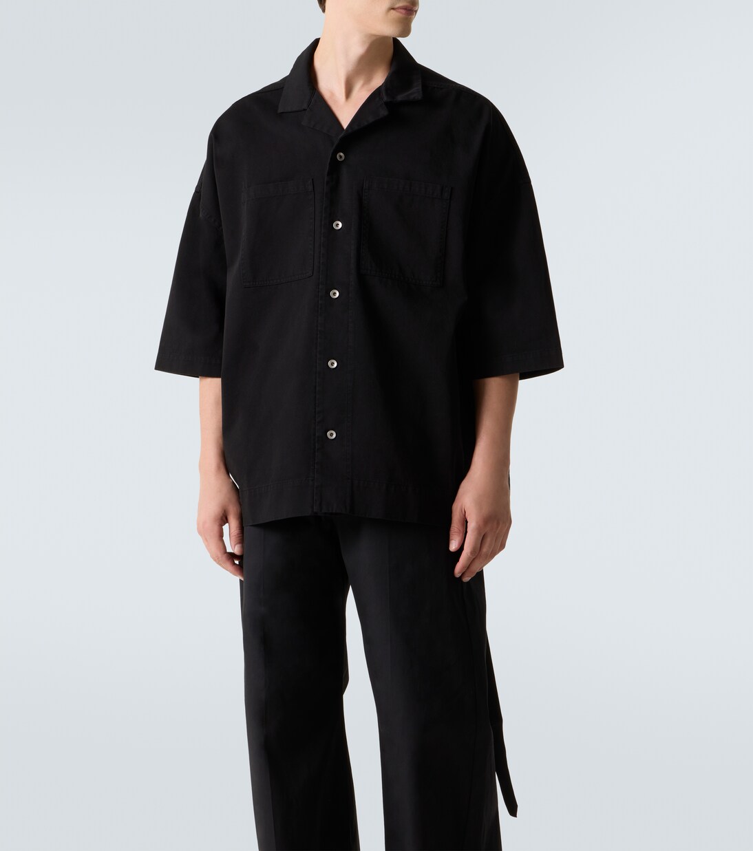 Magnum Tommy oversized cotton twill shirt | Rick Owens