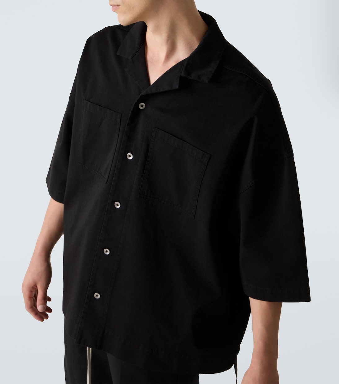 Magnum Tommy oversized cotton twill shirt | Rick Owens