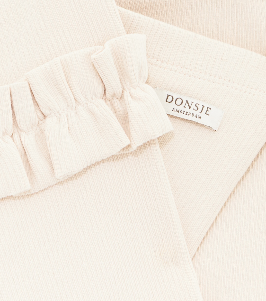 Marit ruffled cotton-blend leggings | Donsje