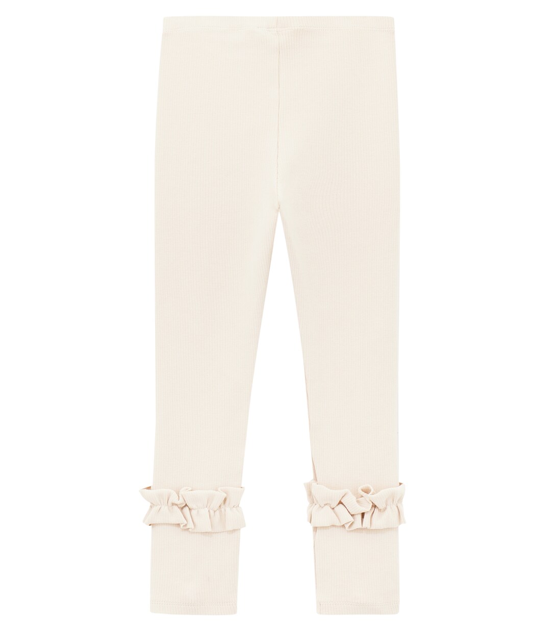 Marit ruffled cotton-blend leggings | Donsje