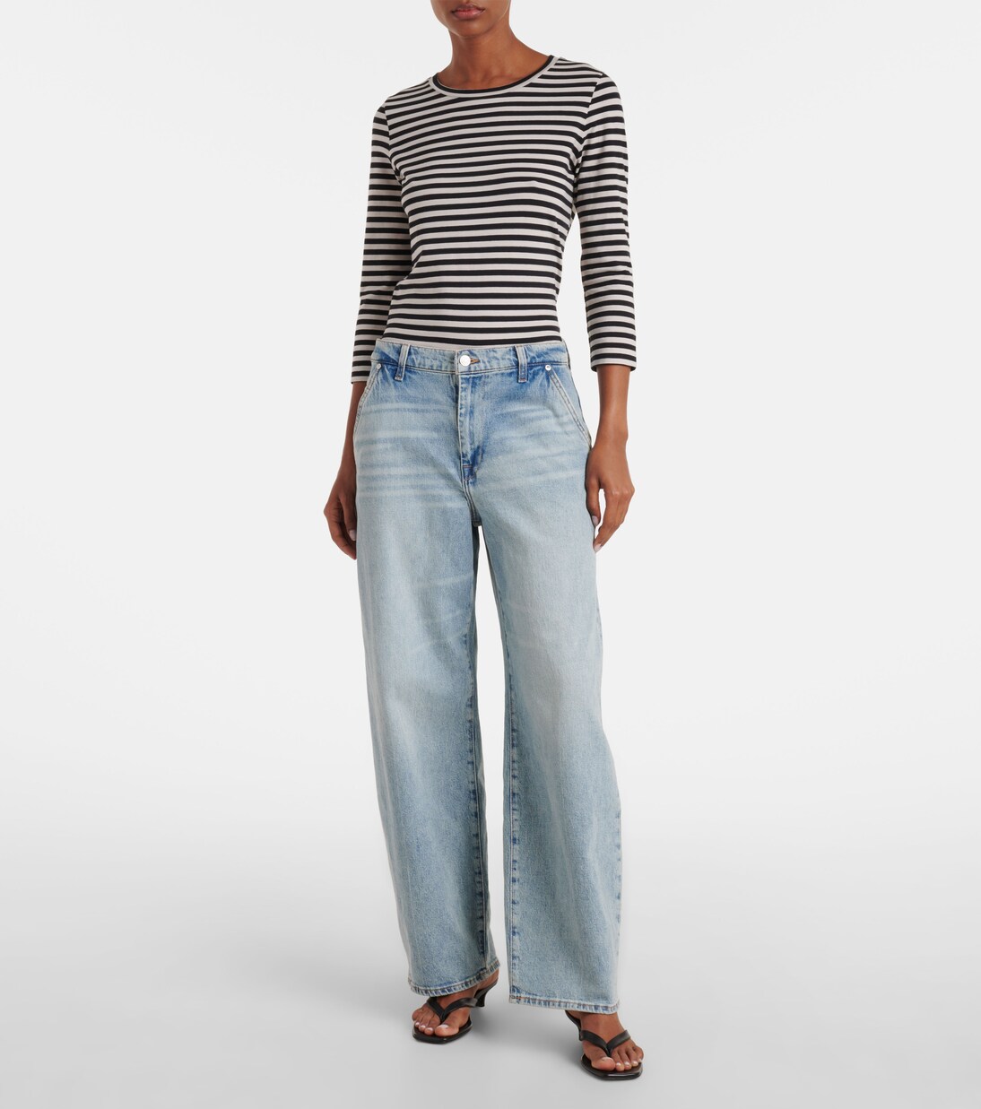 Bonnie barrel-leg jeans | 7 For All Mankind
