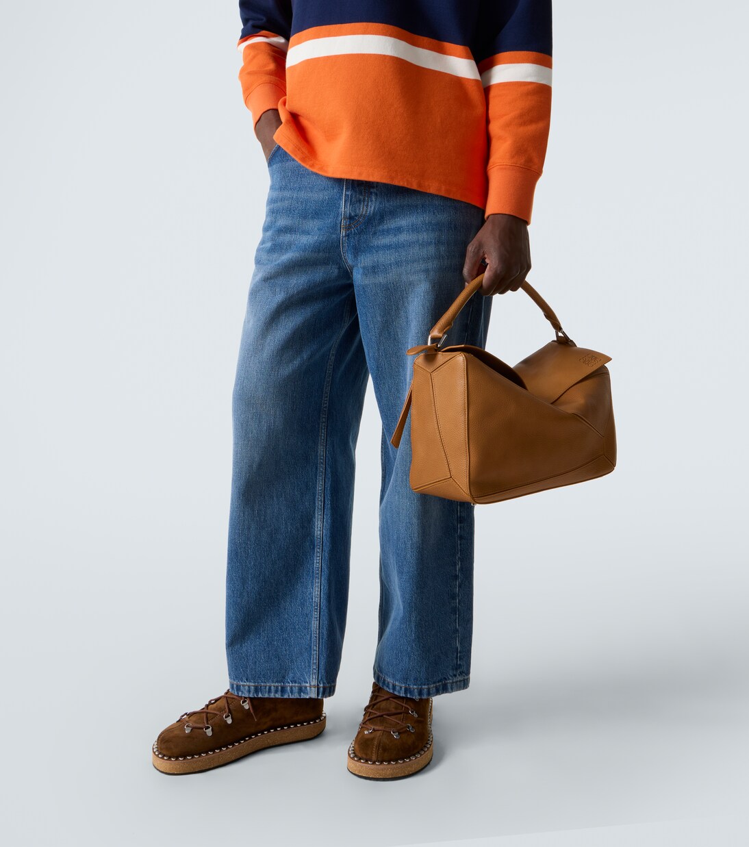 Puzzle Large leather tote bag | Loewe