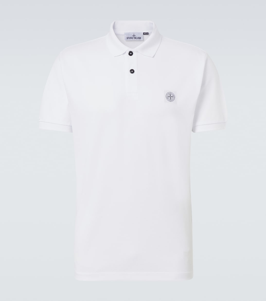 Compass cotton piqué polo shirt | Stone Island