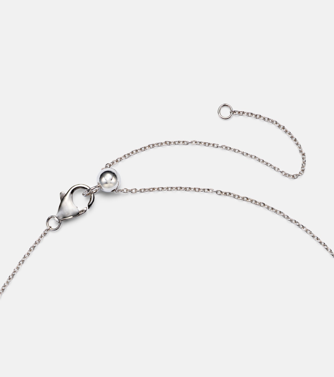 Gargantilla de oro blanco de 18 ct con diamantes | Kamyen