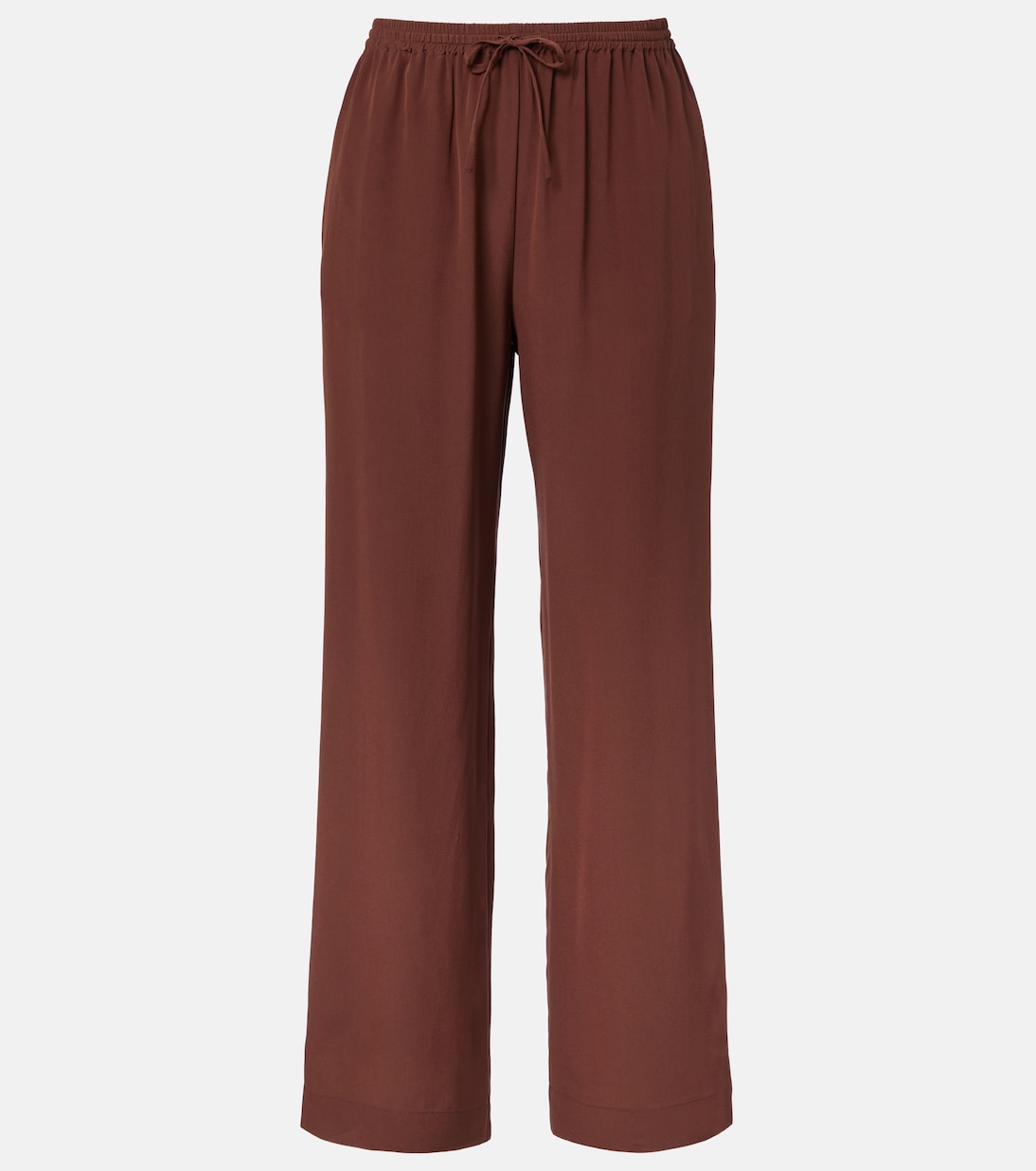 Aurelia silk crêpe wide-leg pants | Asceno