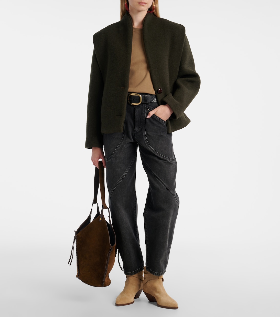 Catarina barrel-leg jeans | Isabel Marant
