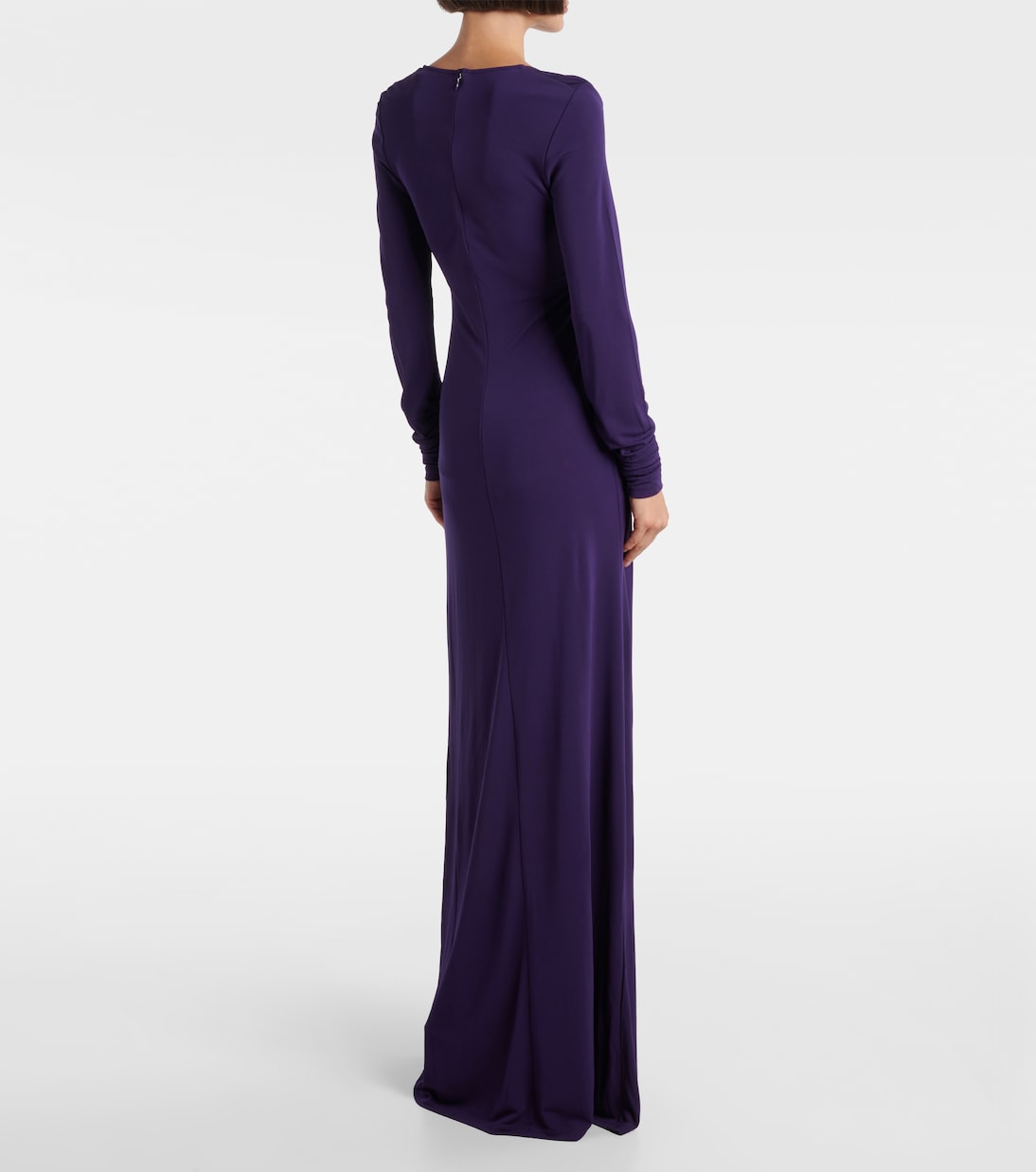 Arced Palm cutout gathered gown | Christopher Esber