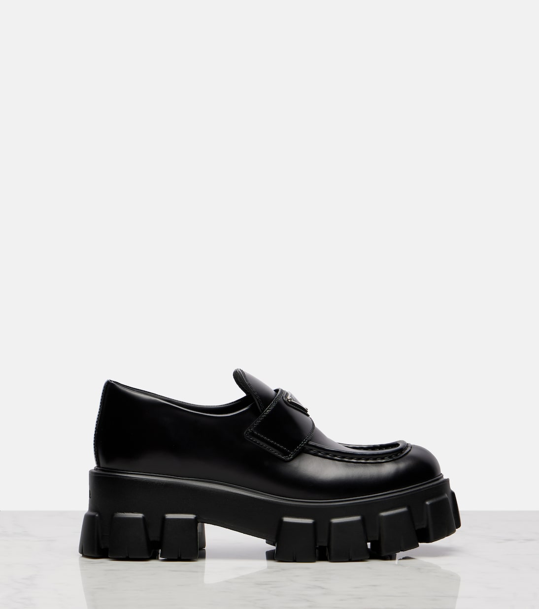 Loafers Monolith aus Leder | Prada