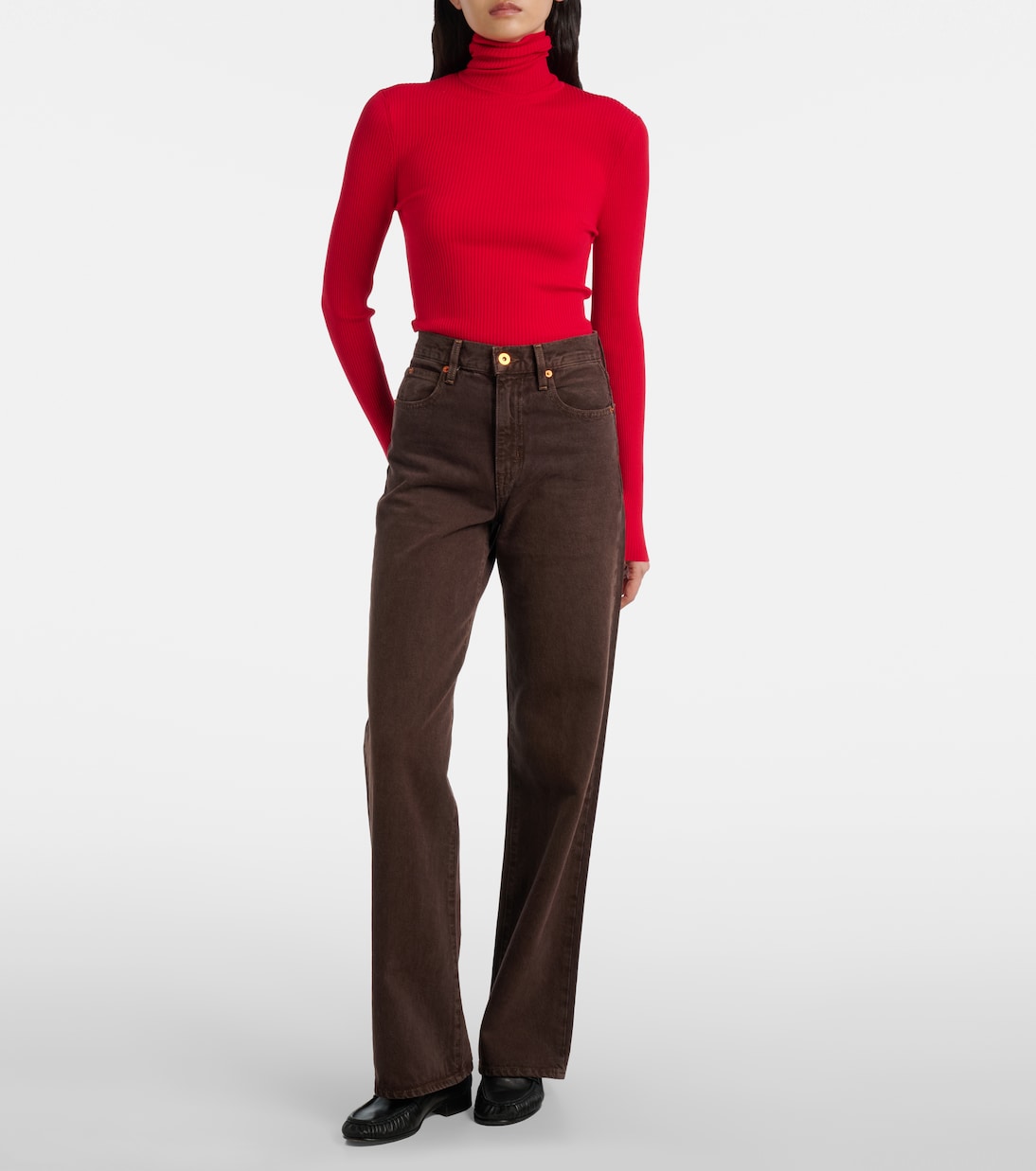 High-Rise Wide-Leg Jeans Grace | Slvrlake