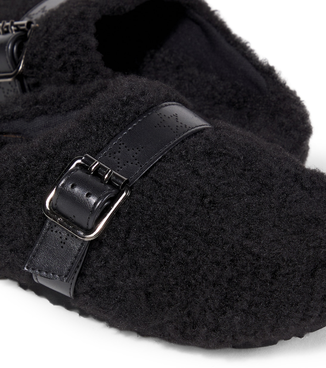 Faux shearling mules | Stella McCartney Kids