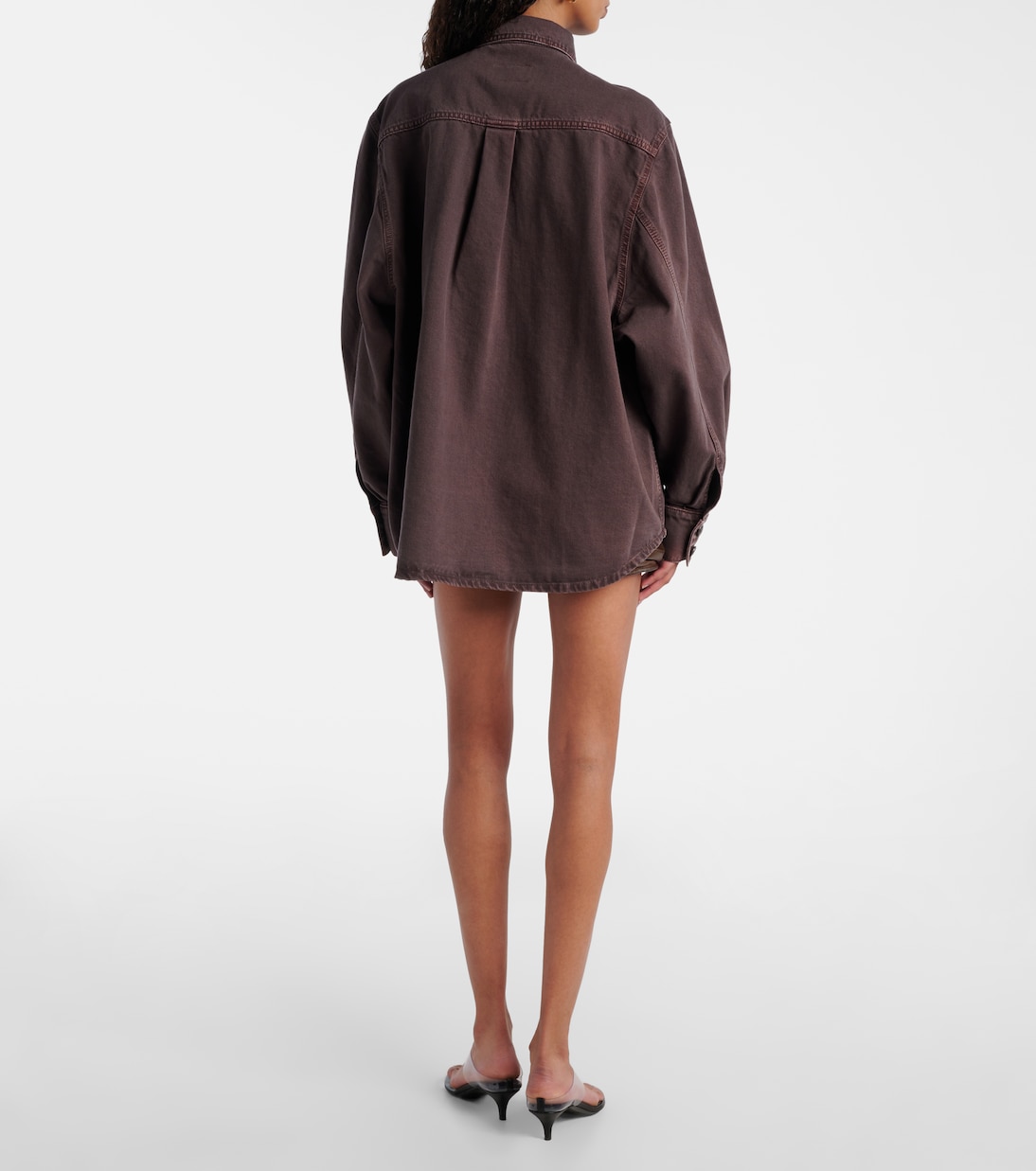 Oversized denim overshirt | Magda Butrym