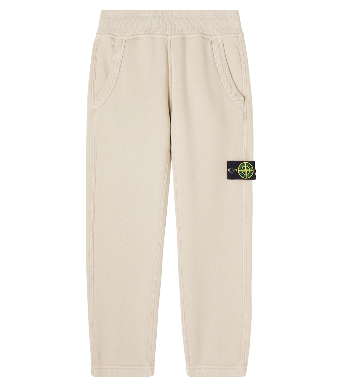 Compass cotton jersey sweatpants | Stone Island Junior