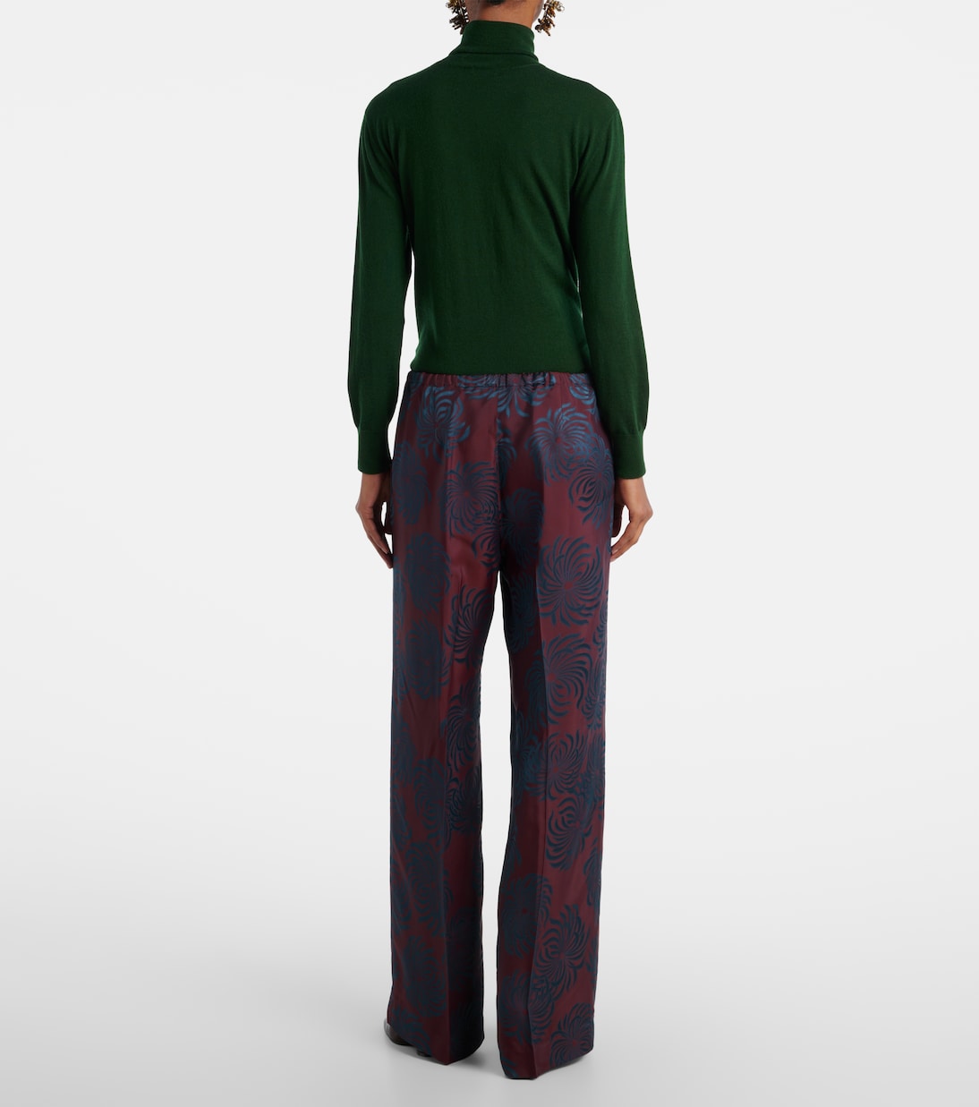 프린트 와이드 팬츠 | Dries Van Noten