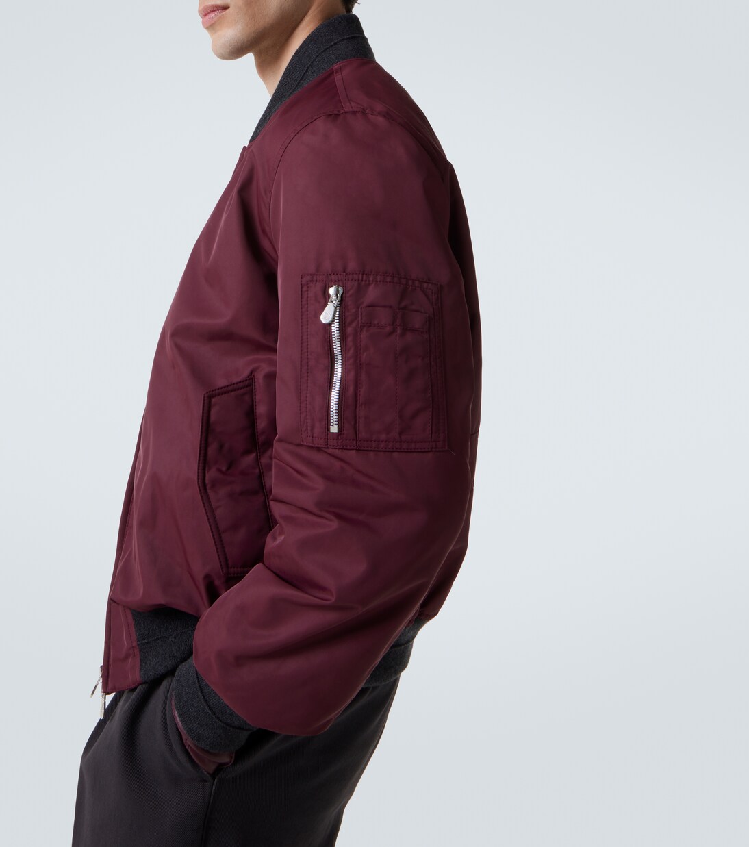 Padded bomber jacket | Brunello Cucinelli